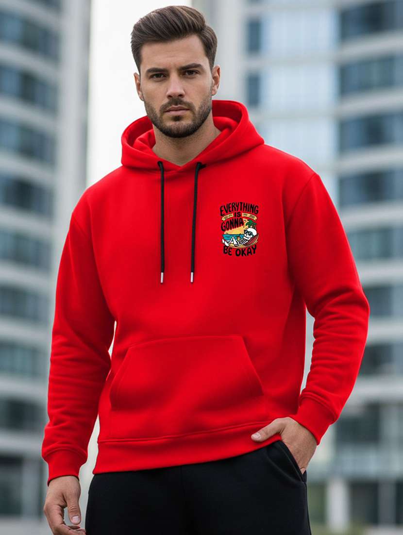 men printed long sleeve regular fit sweatshirt - 22399165 -  Standard Image - 1