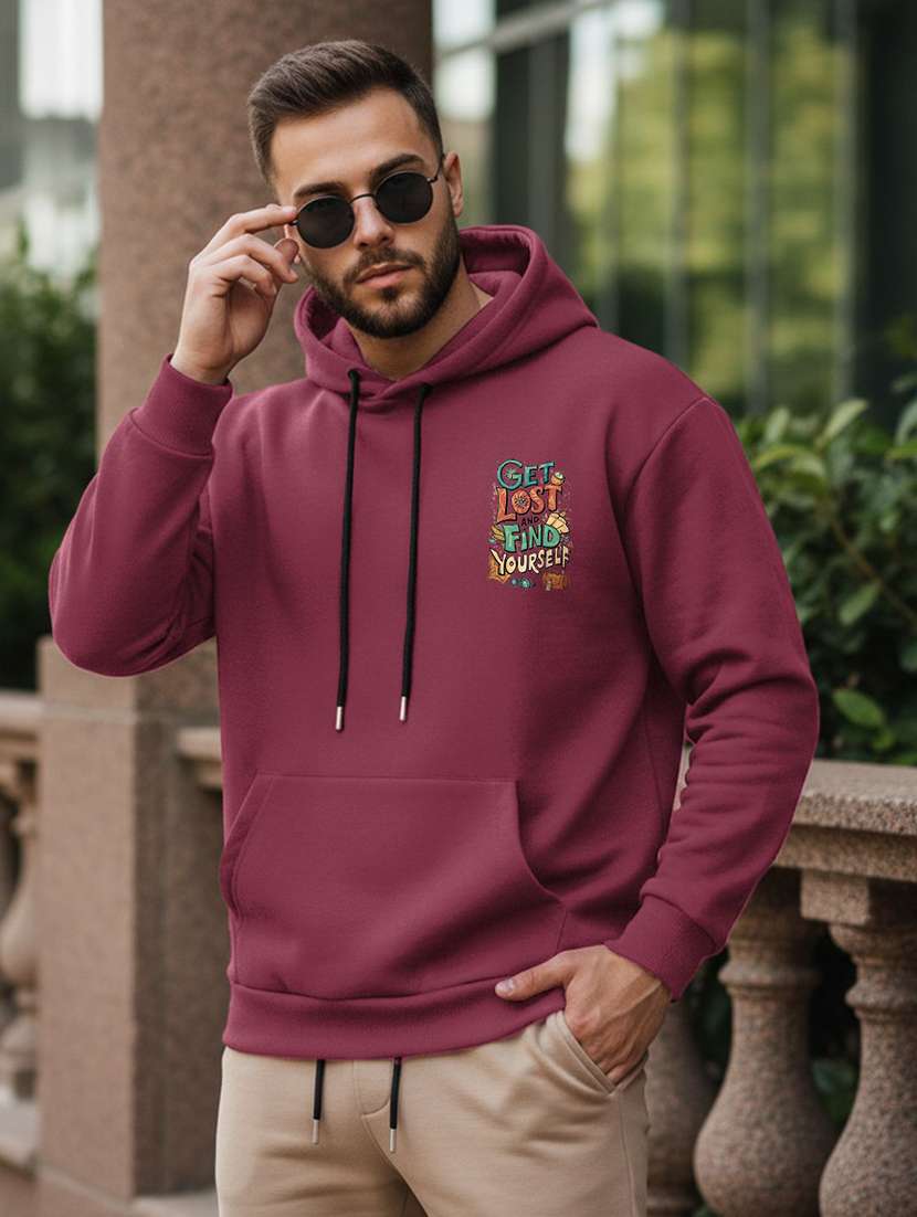 men printed long sleeve regular fit sweatshirt - 22399192 -  Standard Image - 1