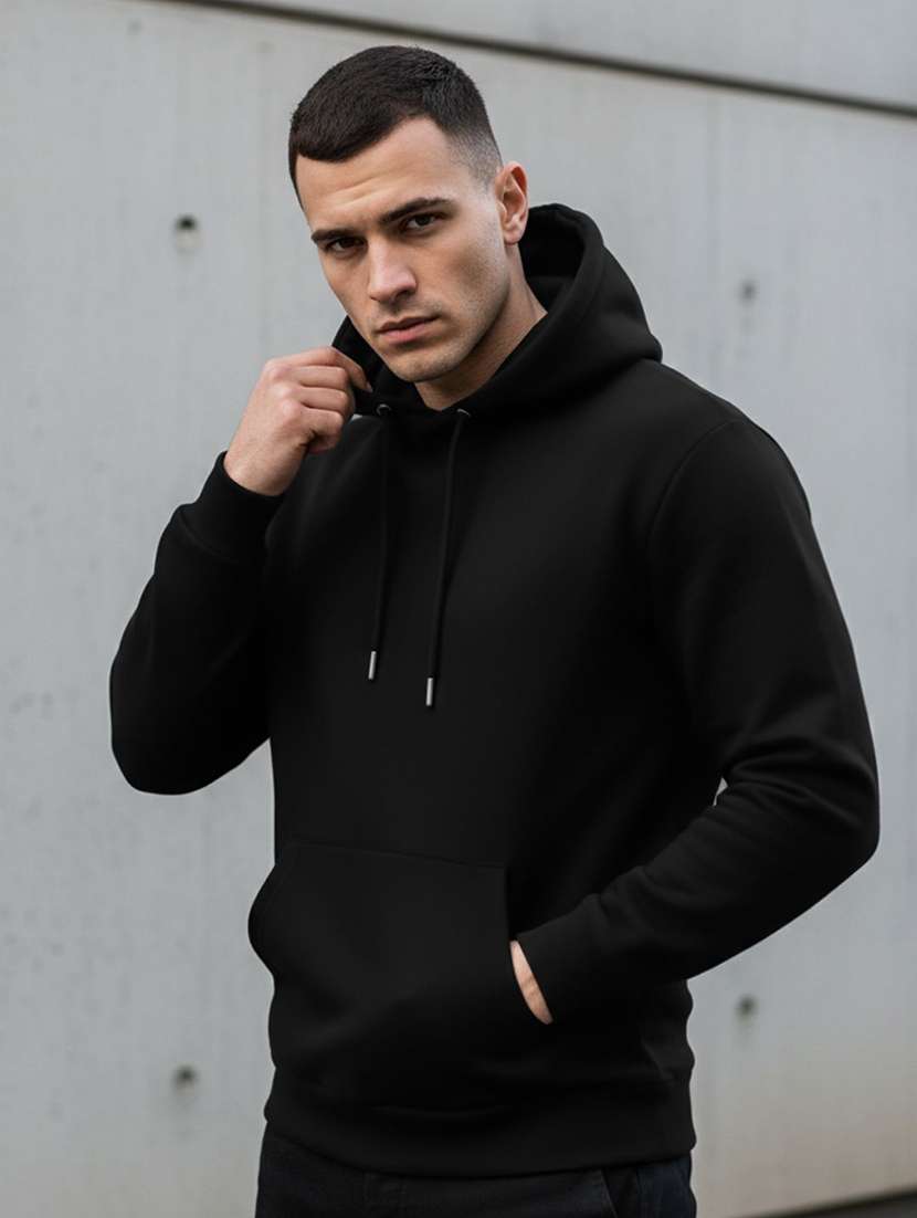 men solid long sleeve regular fit sweatshirt - 22399219 -  Standard Image - 1