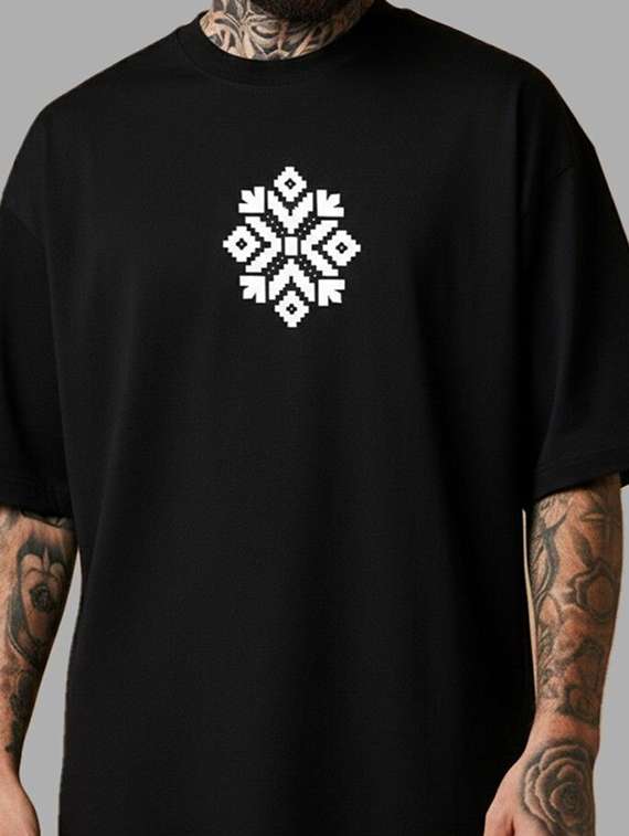 men printed short sleeve oversized t-shirt - 22399341 -  Standard Image - 1