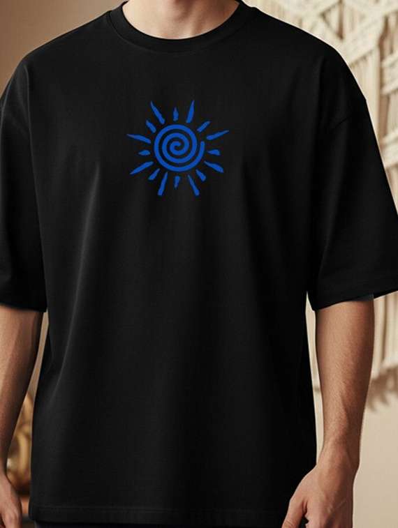 men printed short sleeve oversized t-shirt - 22399384 -  Standard Image - 1