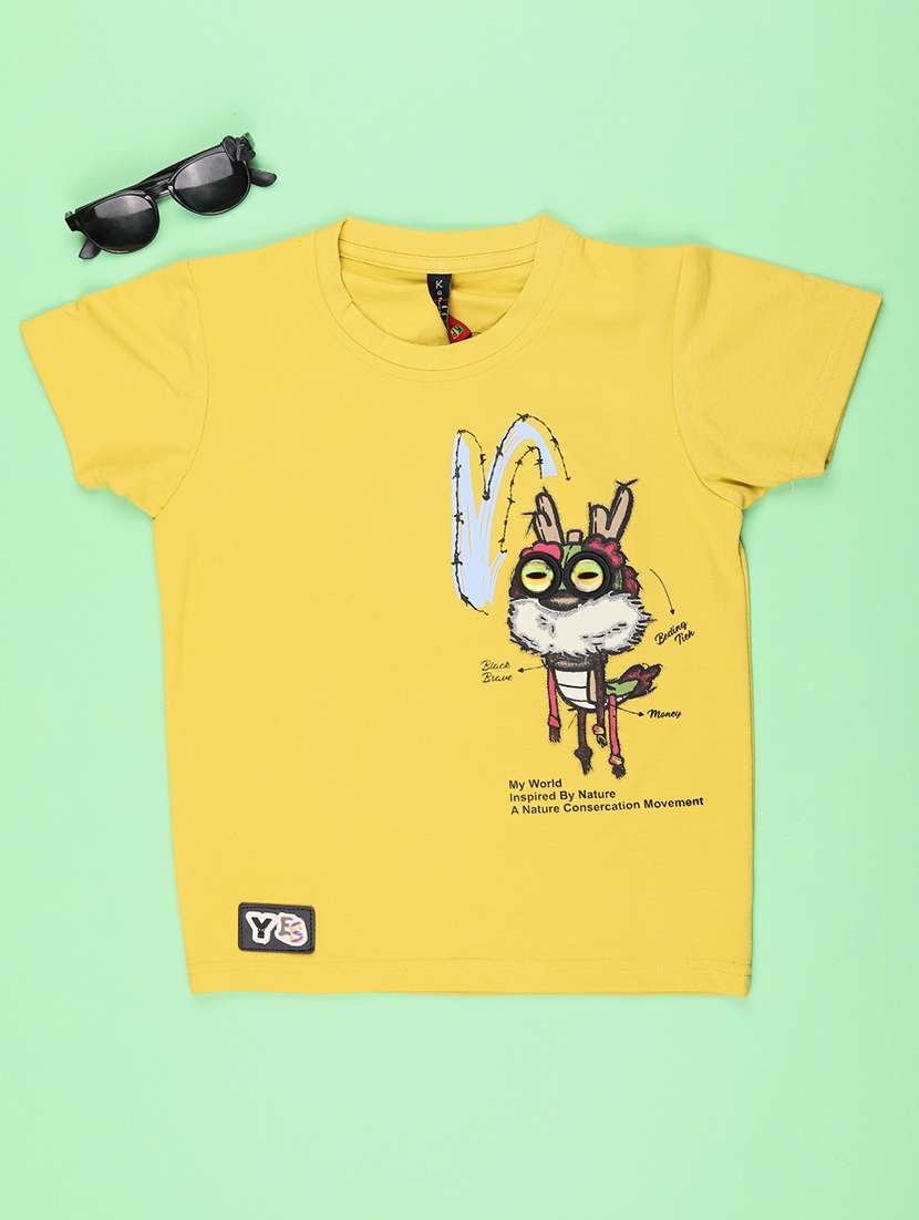 boys printed short sleeve t-shirt - 22399708 -  Standard Image - 1