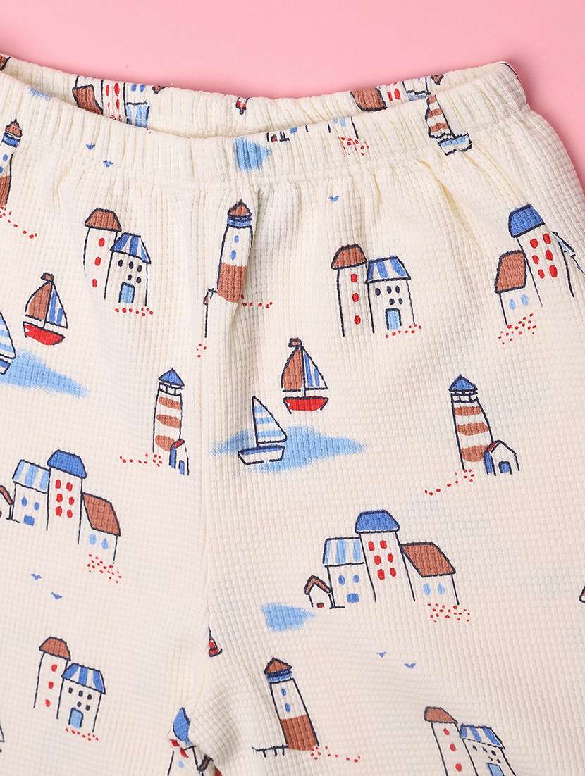 boys printed short sleeves t-shirt and shorts set - 22400614 -  Standard Image - 4