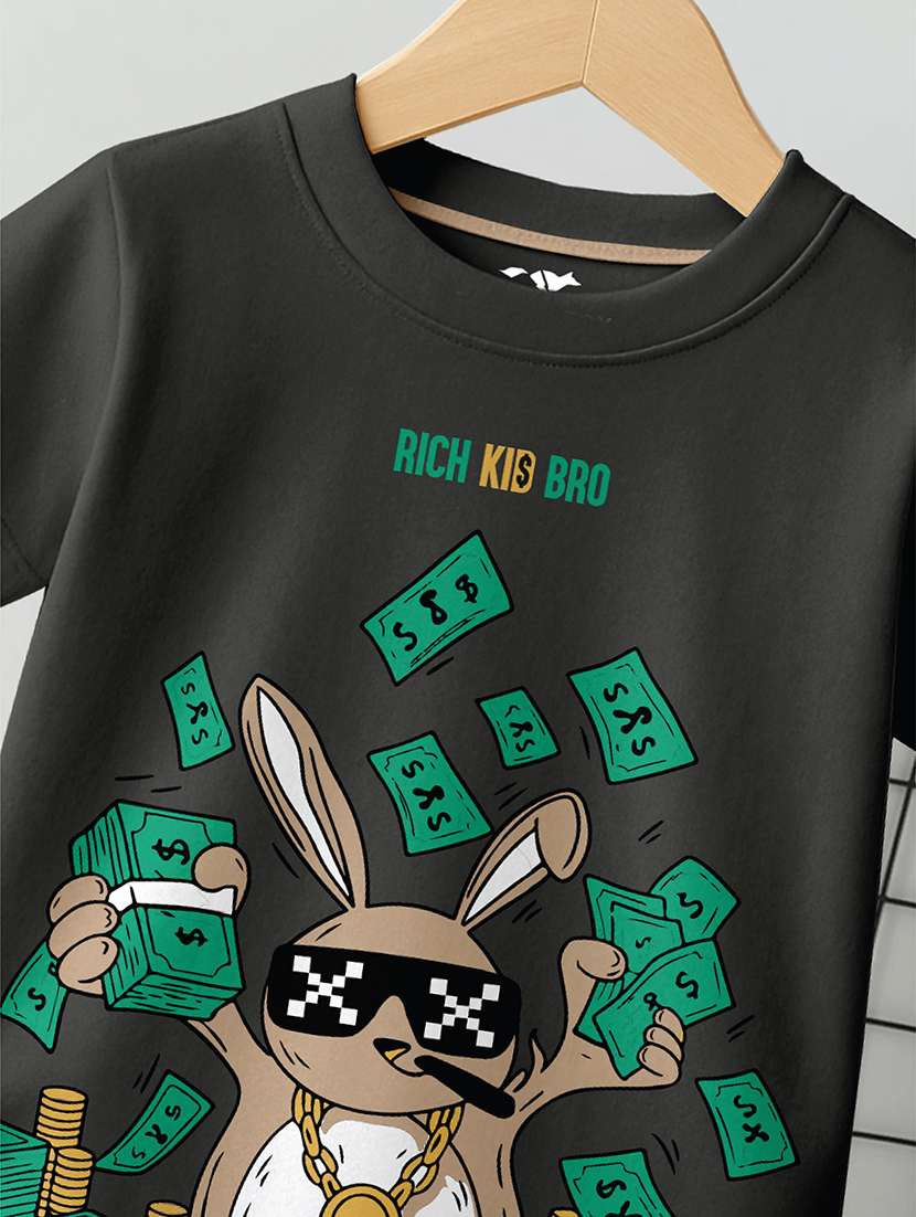 boys pack of 4 printed short sleeve t-shirt - 22400874 -  Standard Image - 1