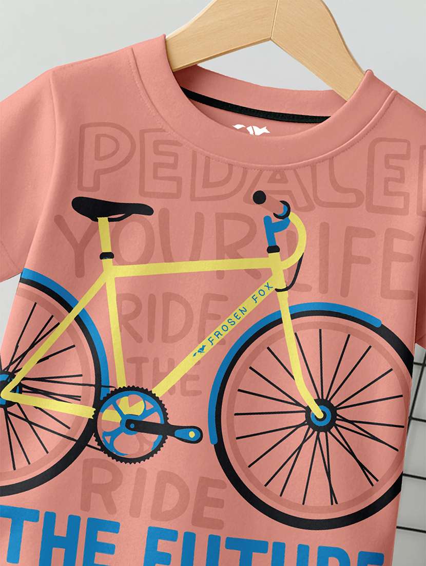 boys pack of 4 printed short sleeve t-shirt - 22400878 -  Standard Image - 1