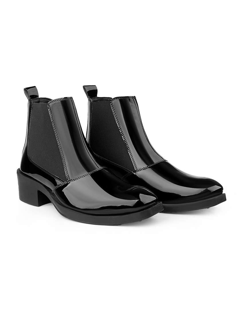 men black high ankle boot - 22400918 -  Standard Image - 1