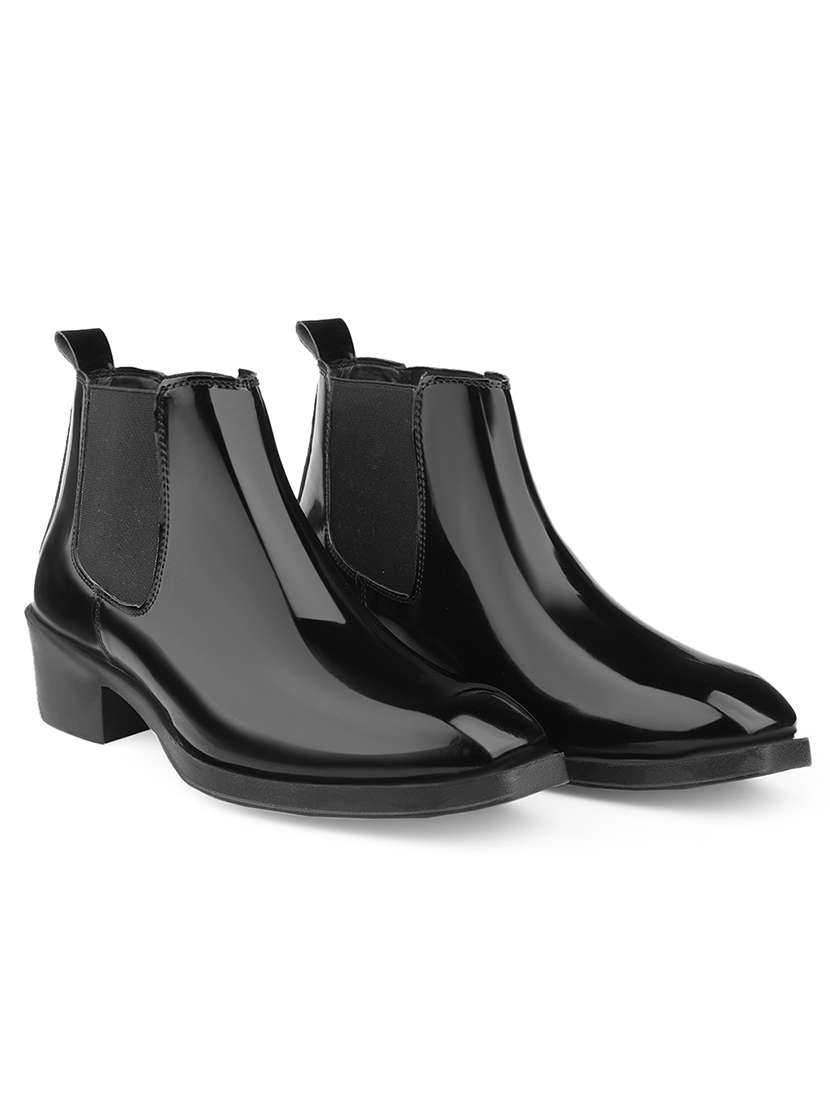 men black high ankle boot - 22400919 -  Standard Image - 1