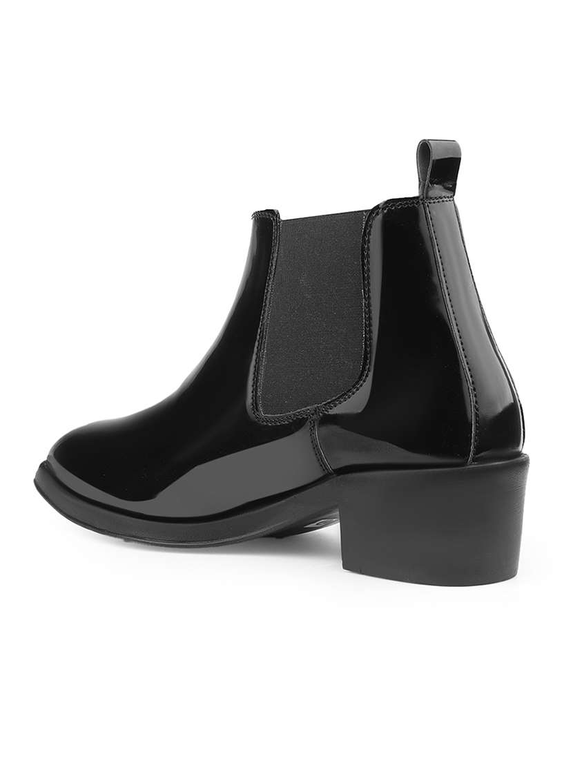 men black high ankle boot - 22400919 -  Standard Image - 4
