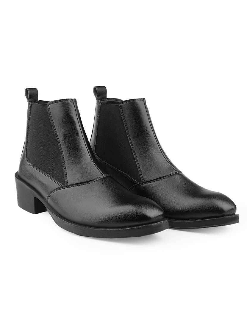 men black high ankle boot - 22400920 -  Standard Image - 1