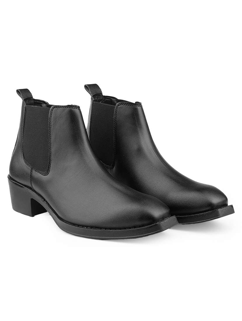 men black high ankle boot - 22400921 -  Standard Image - 1