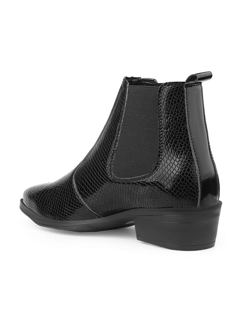 men black high ankle boot - 22400923 -  Standard Image - 4