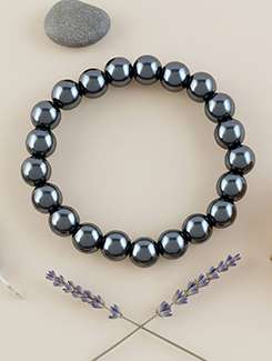 grey beaded bracelet - 22400955 -  Standard Image - 1