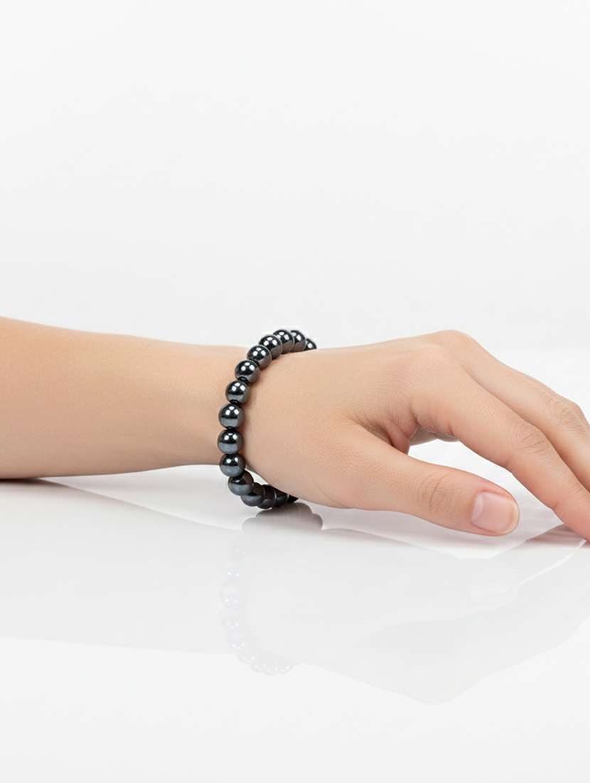 grey beaded bracelet - 22400955 -  Standard Image - 4