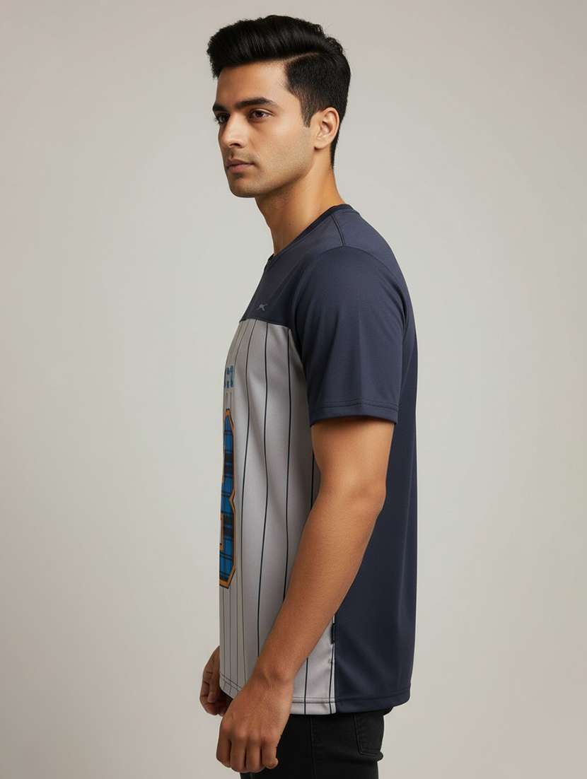 men printed short sleeve regular fit t-shirt - 22401318 -  Standard Image - 1