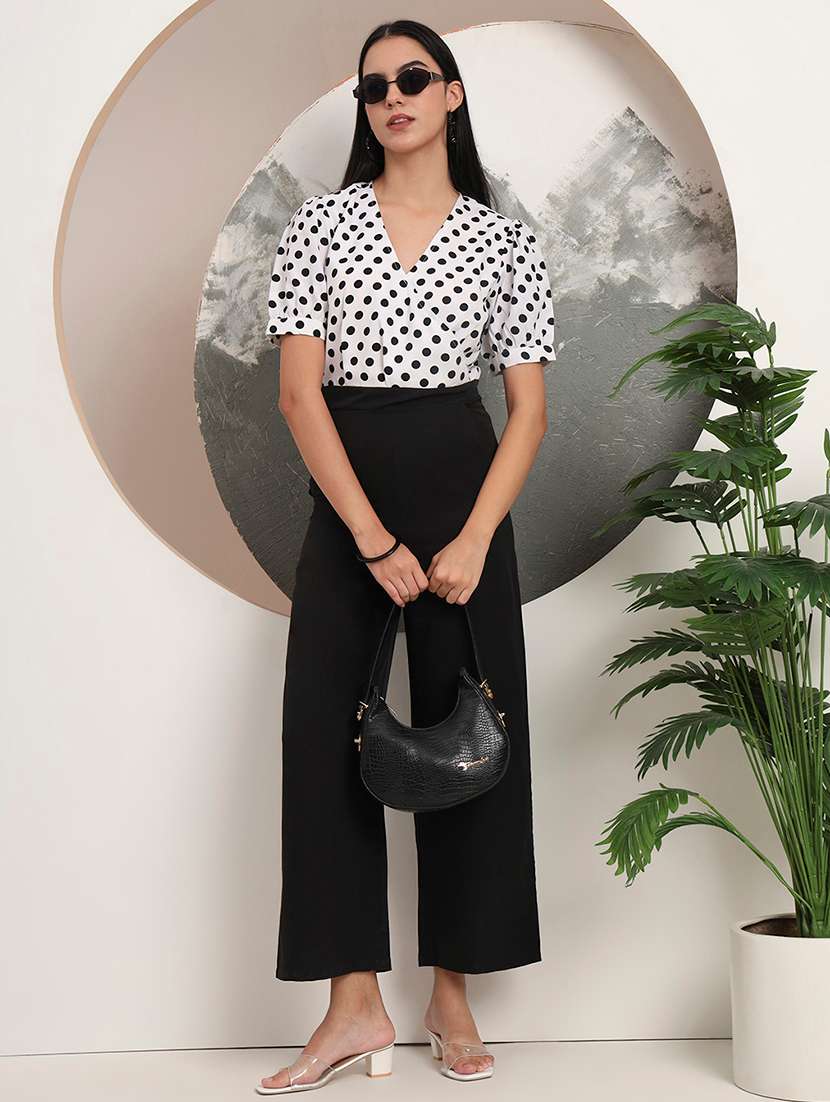 Women Printed Short Sleeves Full Leg Jumpsuit - 22401359 -  Standard Image - 6