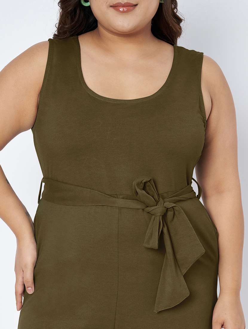 women solid sleeveless romper - 22401368 -  Standard Image - 1
