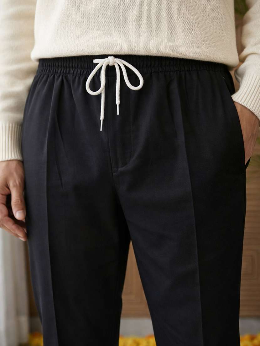 men solid mid rise ethnic bottom wear pyjama - 22401683 -  Standard Image - 1