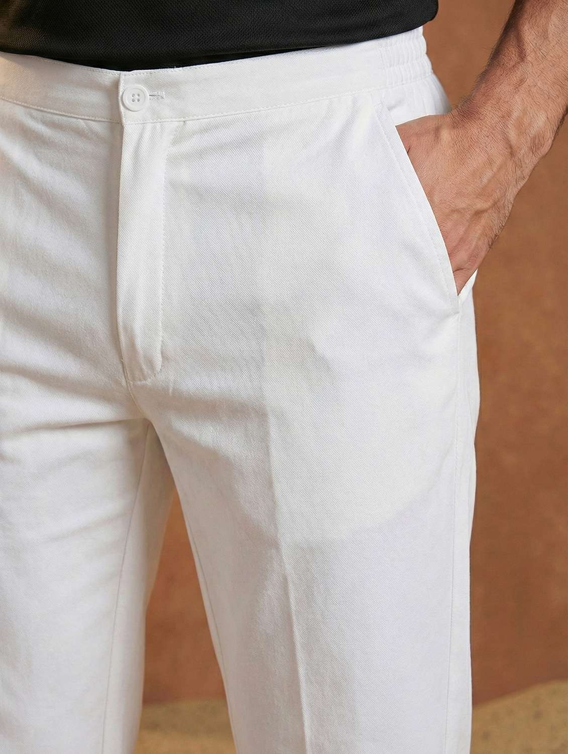 men pack of 2 solid mid rise ethnic bottom wear pyjama - 22401698 -  Standard Image - 1