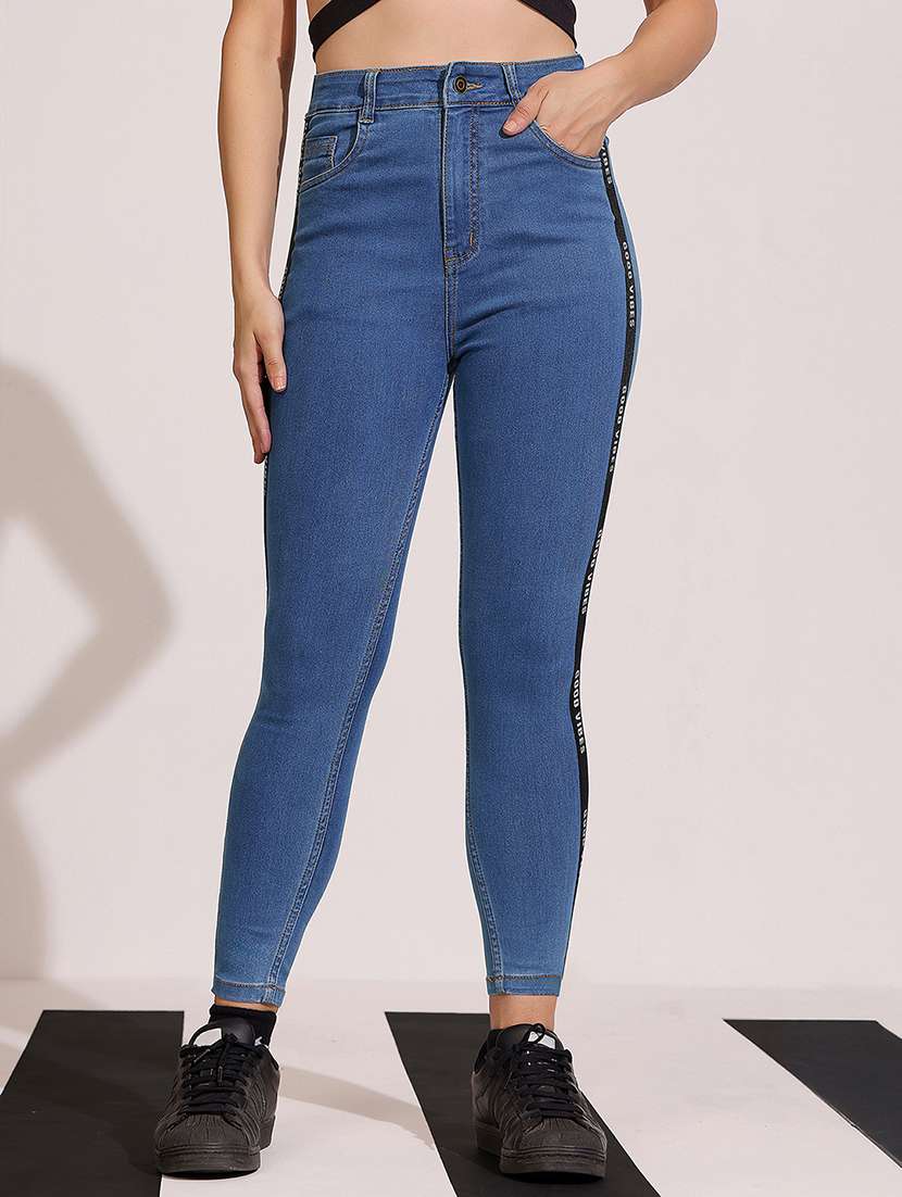 women high rise skinny jeans - 22402373 -  Standard Image - 1
