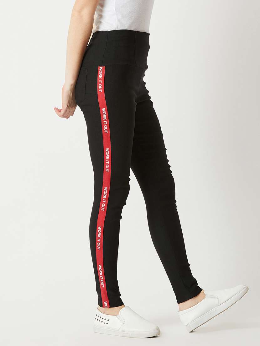 women tapered high rise jegging - 22402629 -  Standard Image - 1