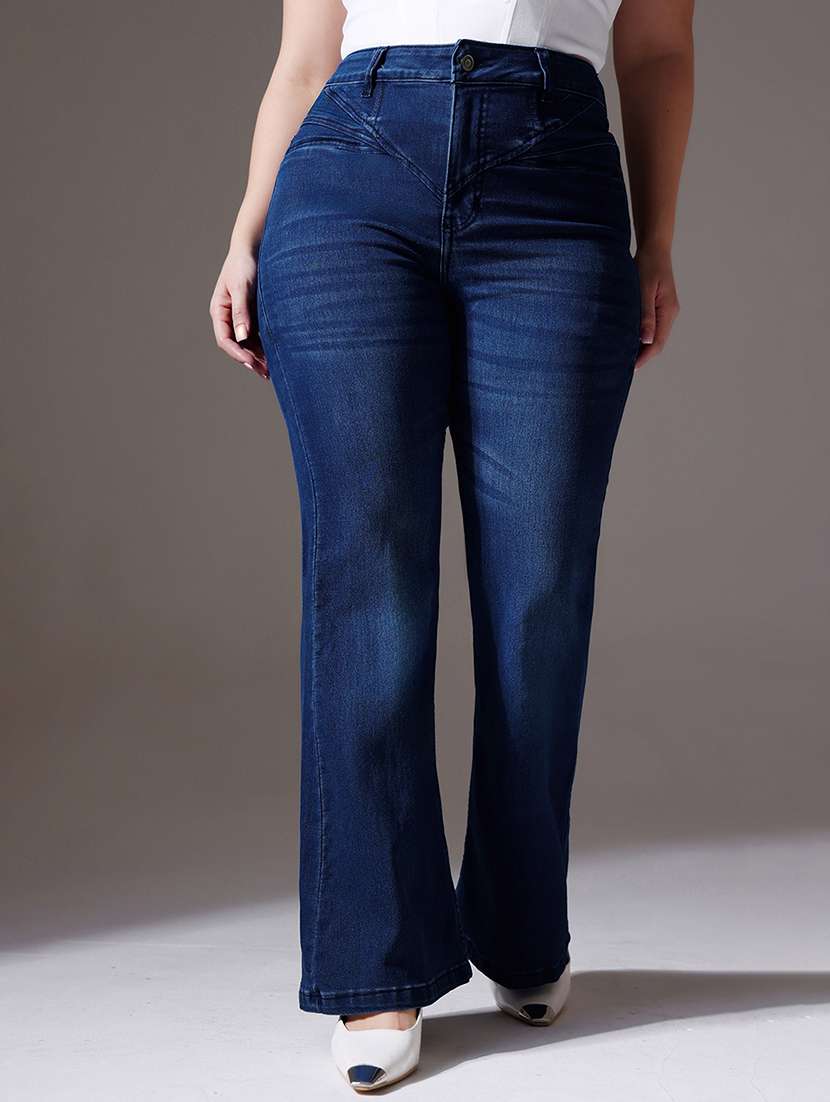 blue cotton jeans