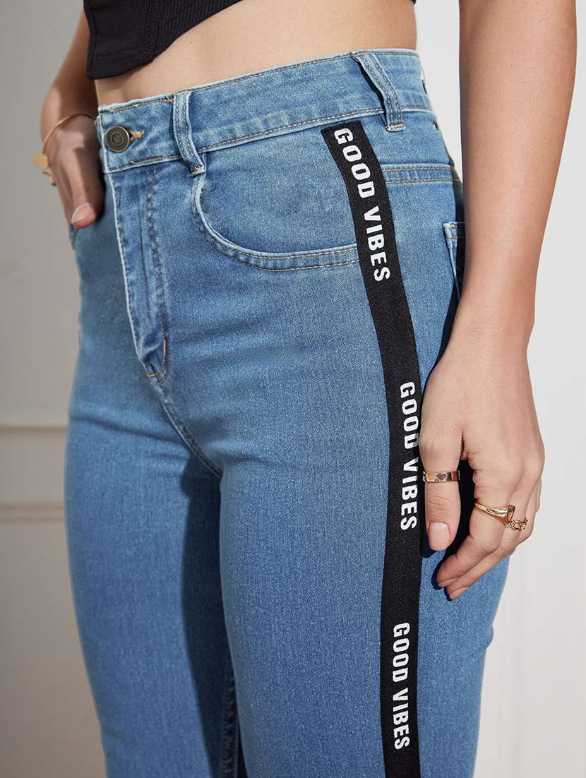 women tapered high rise skinny jeans - 22402851 -  Standard Image - 1