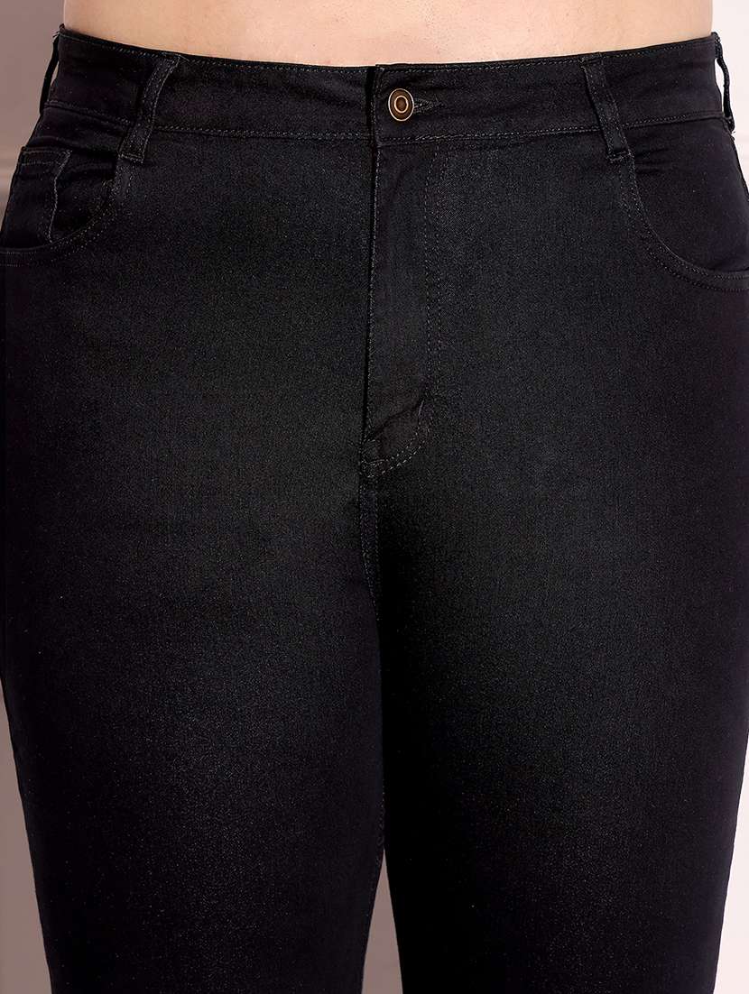women solid high rise skinny jean - 22402890 -  Standard Image - 1