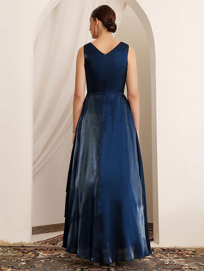 women embellished sleeveless fit & flare dress - 22403227 -  Standard Image - 4
