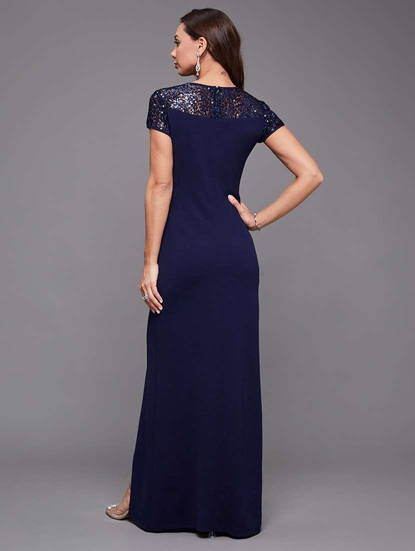 women sequined short sleeve bodycon dress - 22403230 -  Standard Image - 4