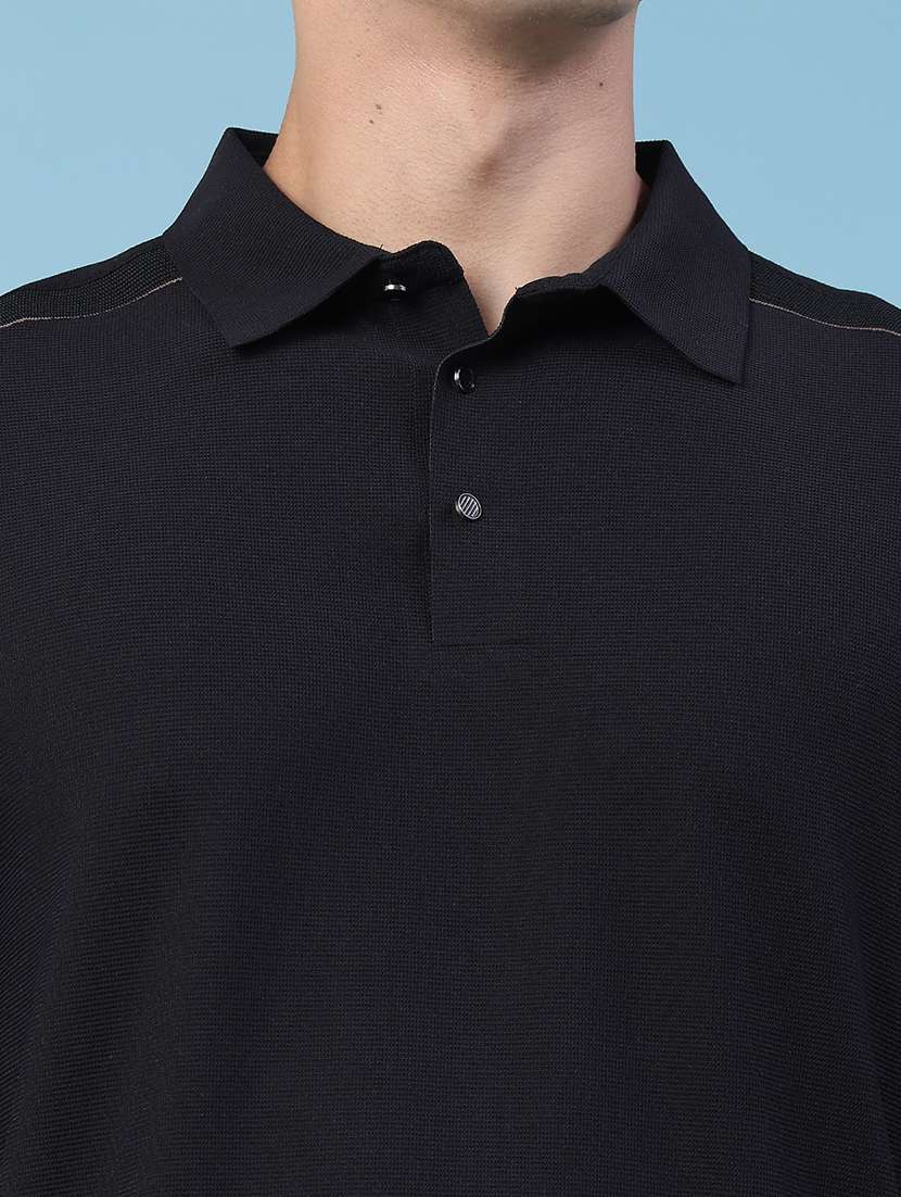 men solid short sleeves polo t-shirt - 22403710 -  Standard Image - 1
