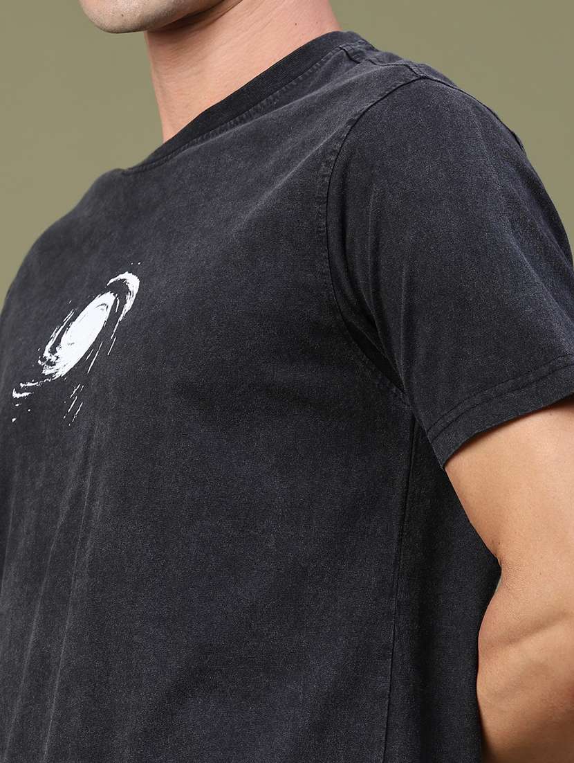 Men Printed Short Sleeve Regular Fit T-shirt - 22403749 -  Standard Image - 1