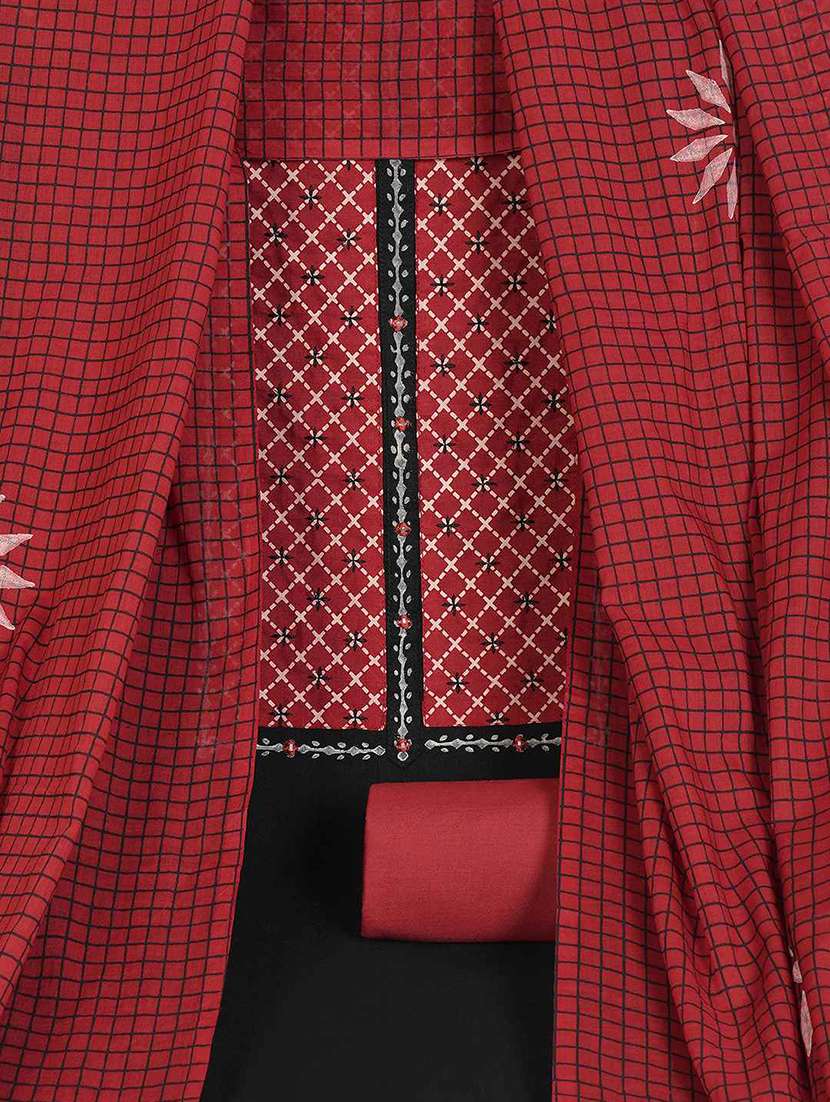 women printed unstitched suit set - 22403994 -  Standard Image - 1