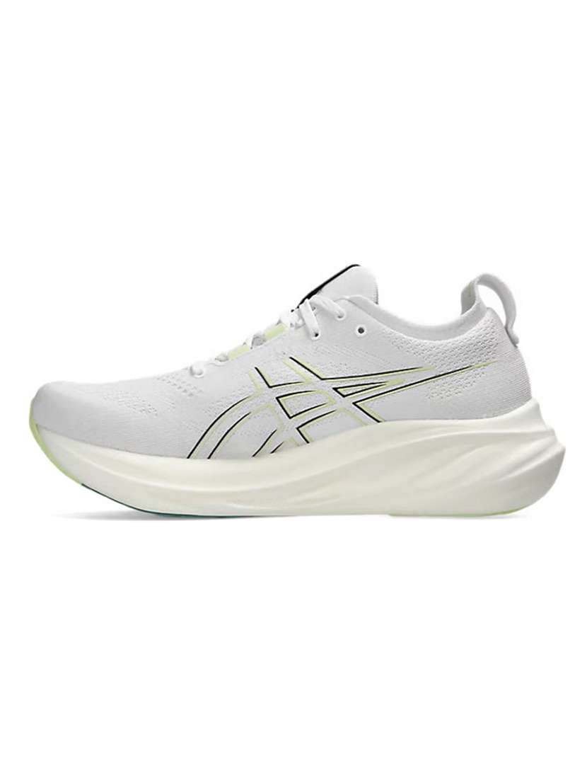asics gel-nimbus 26 white running shoes - 22404057 -  Standard Image - 1