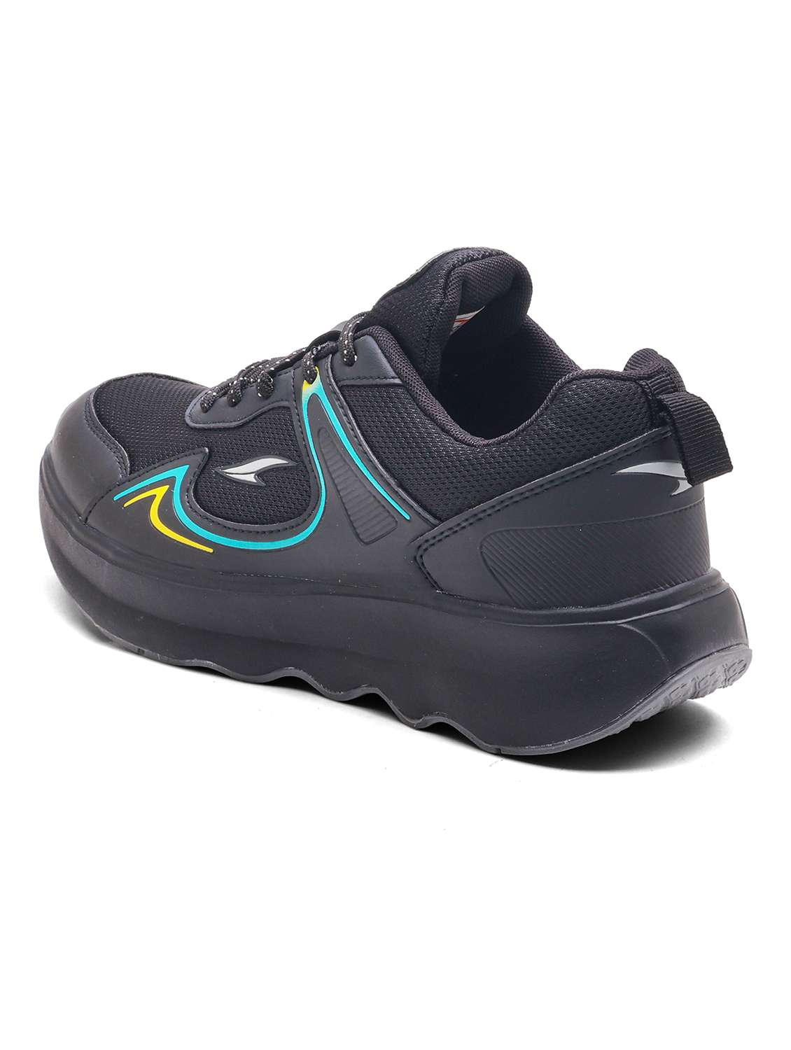 men black lace up sport shoe - 22405140 -  Standard Image - 4
