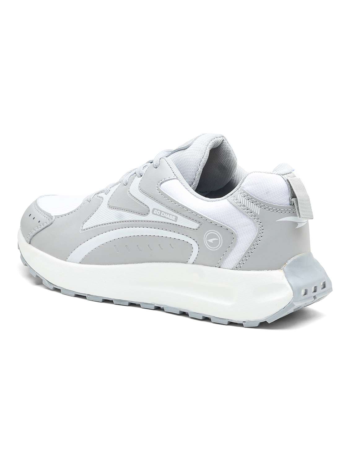 men grey lace up sport shoe - 22405145 -  Standard Image - 4