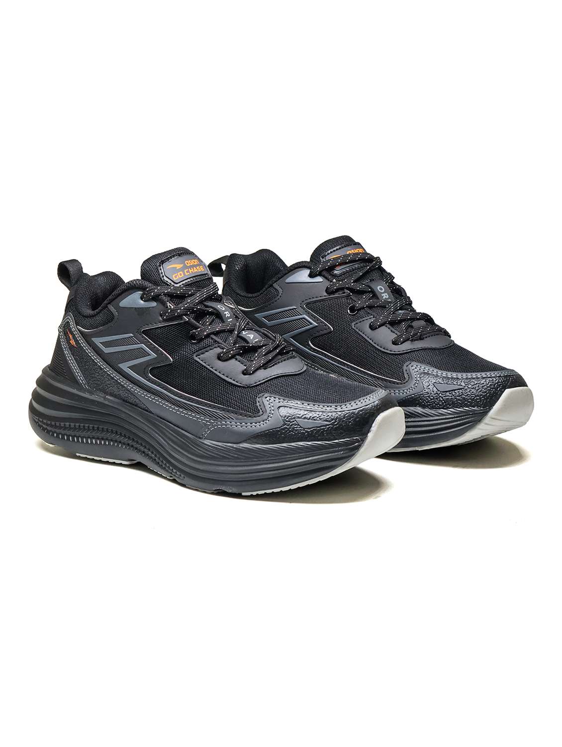 men black lace up sport shoe - 22405148 -  Standard Image - 1
