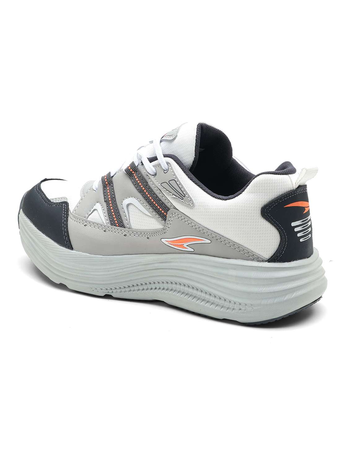 men grey lace up sport shoe - 22405160 -  Standard Image - 4