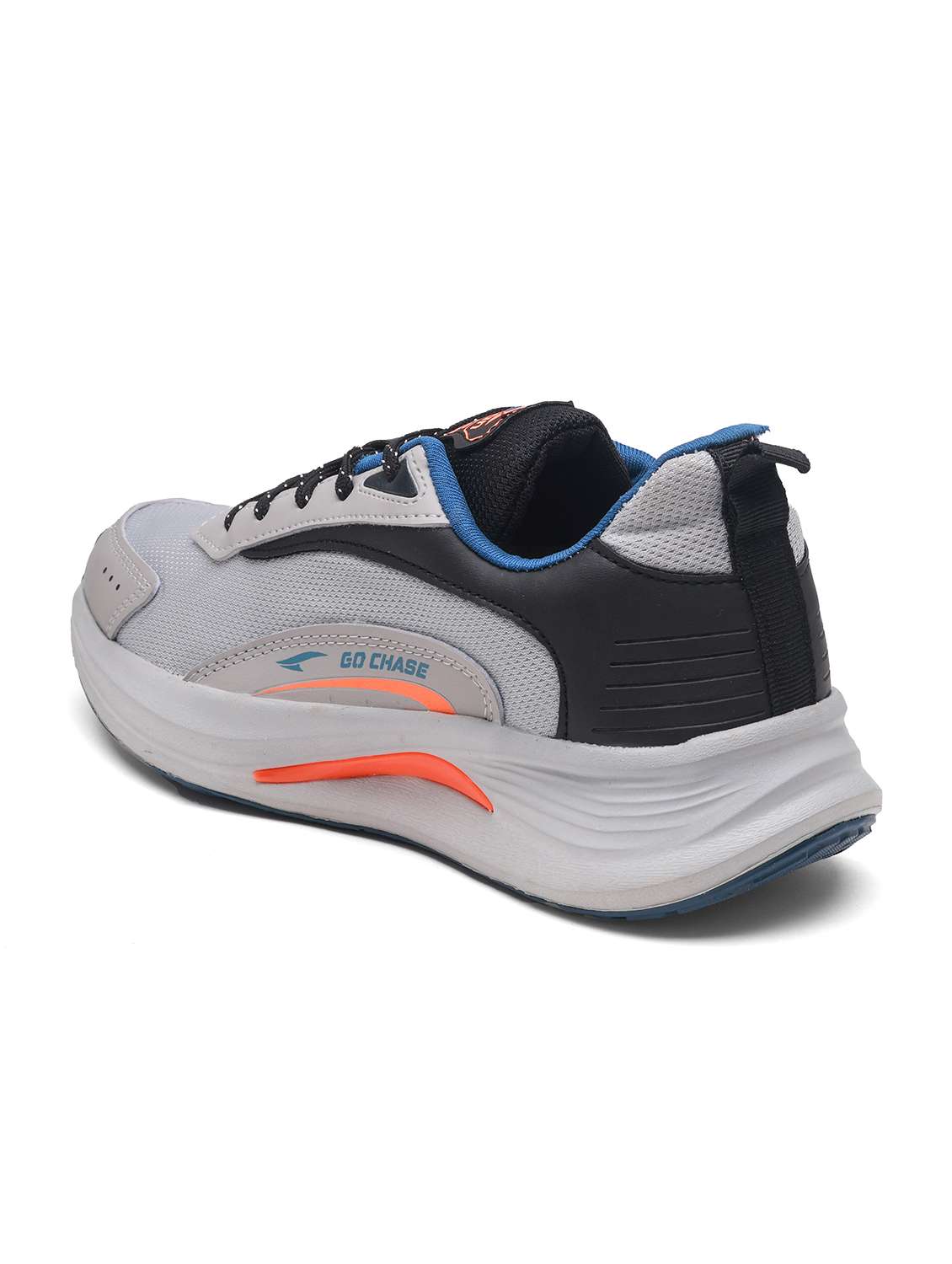 men grey lace up sport shoe - 22405175 -  Standard Image - 4