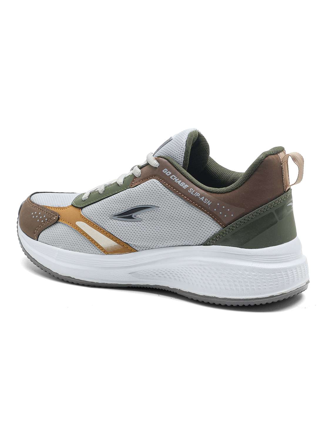 men grey lace up sport shoe - 22405189 -  Standard Image - 4