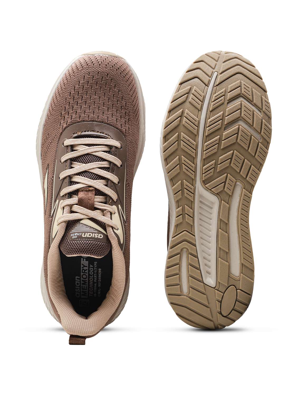 men brown lace up sport shoe - 22405214 -  Standard Image - 4