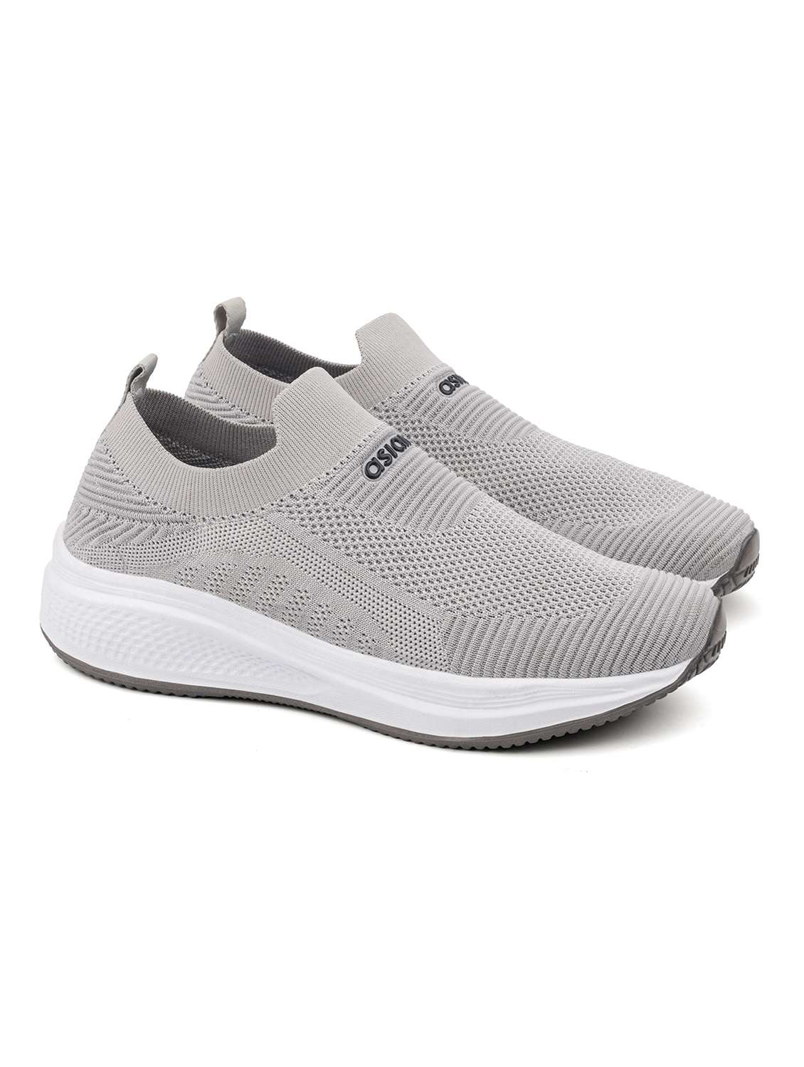 men grey slip on sport shoe - 22405228 -  Standard Image - 1