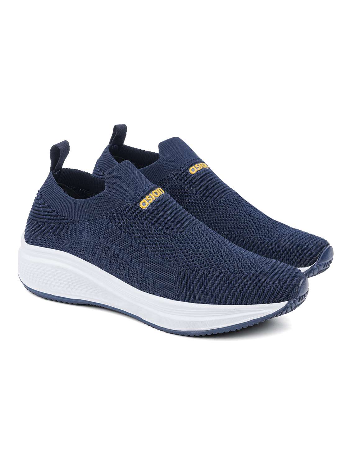 men blue slip on sport shoe - 22405229 -  Standard Image - 1