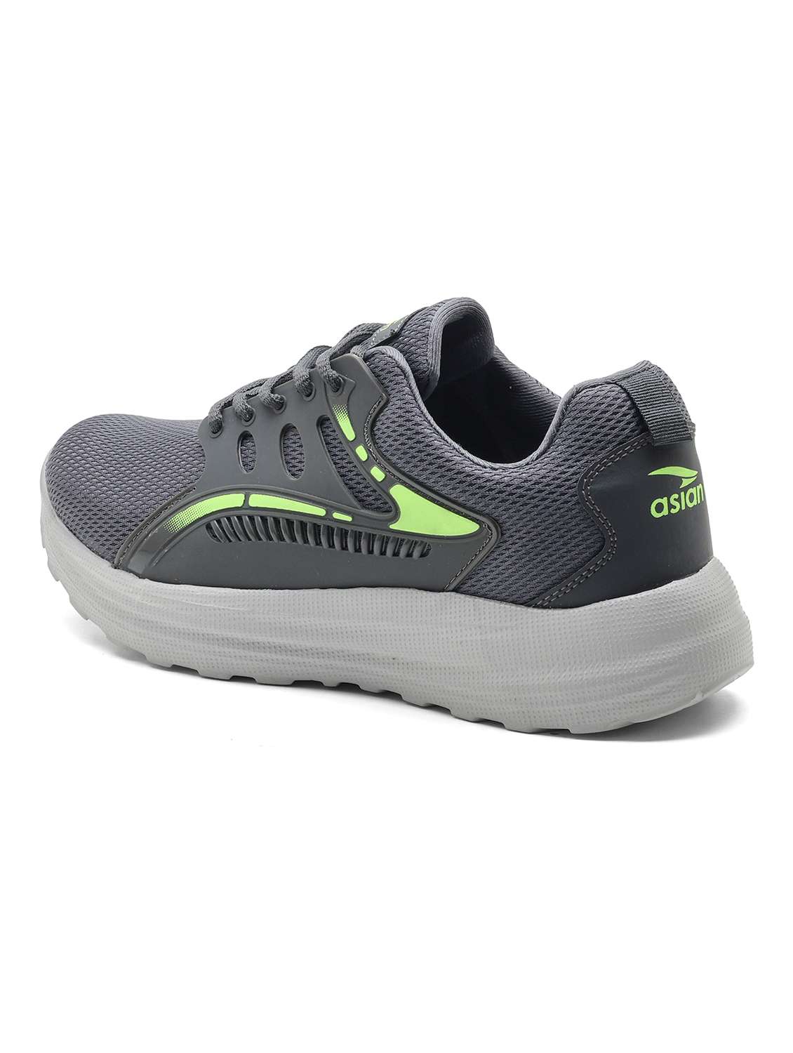 men grey lace up sport shoe - 22405256 -  Standard Image - 4