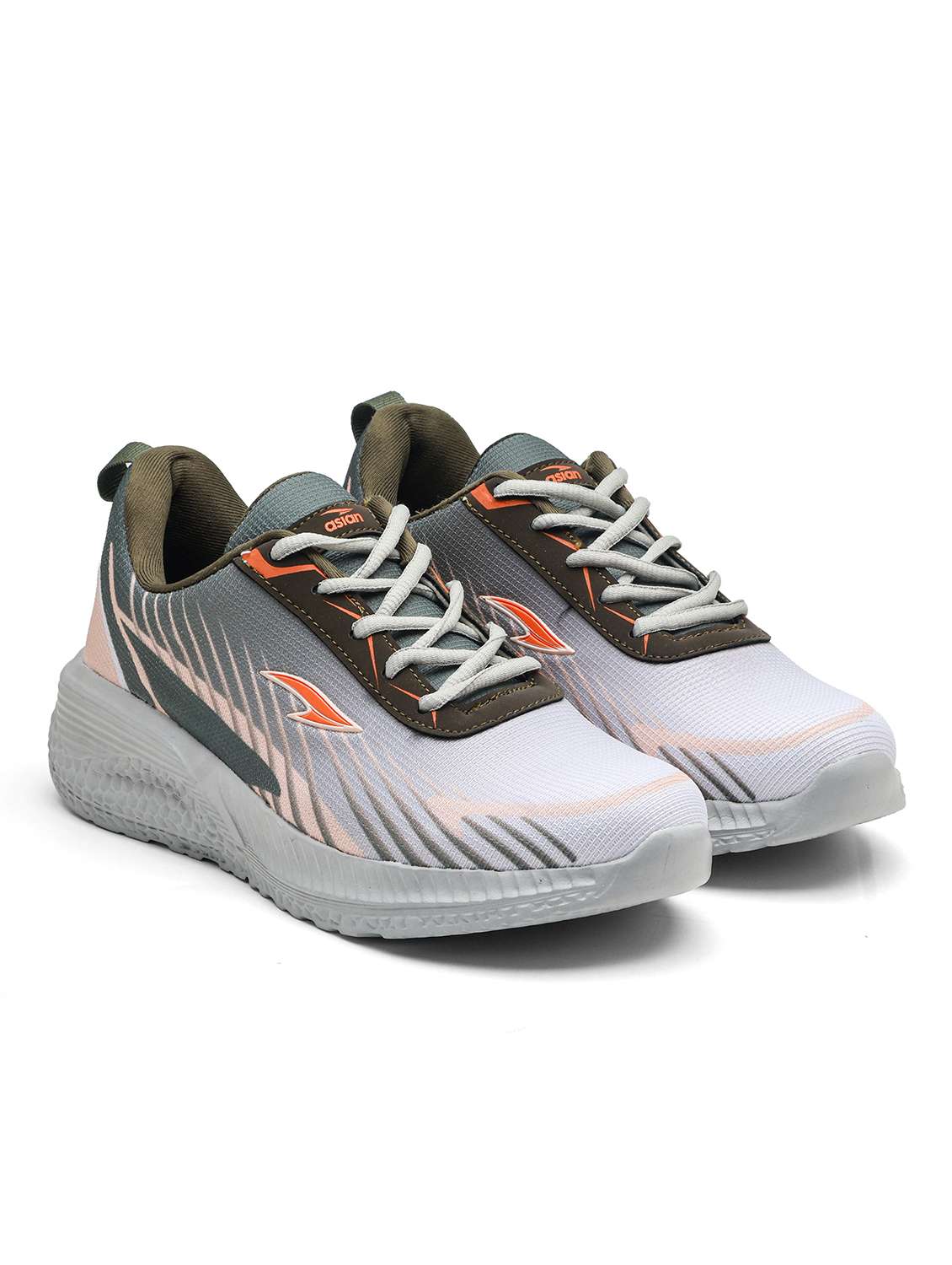 men grey lace up sport shoe - 22405261 -  Standard Image - 1