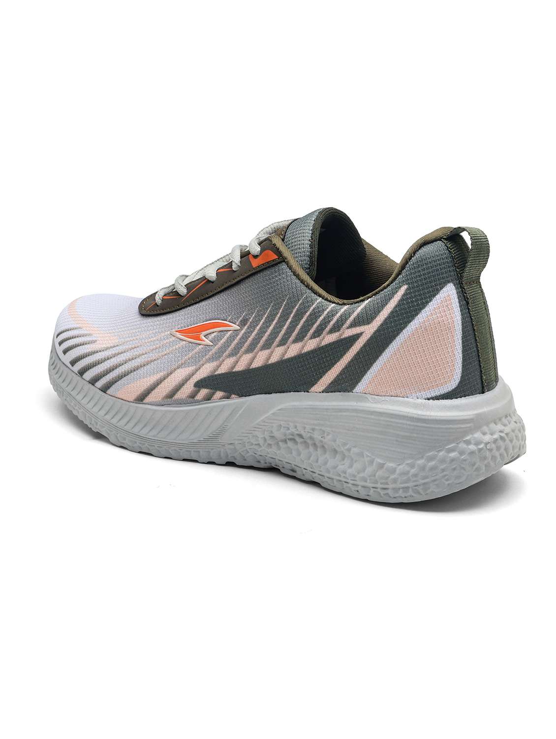 men grey lace up sport shoe - 22405261 -  Standard Image - 4