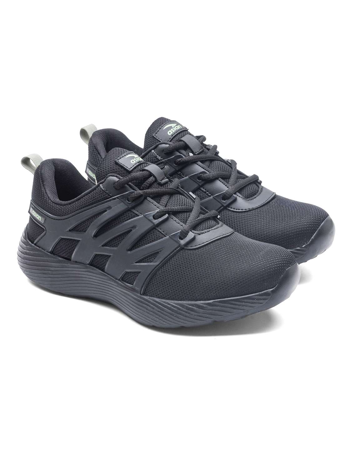 men black lace up sport shoe - 22405274 -  Standard Image - 1
