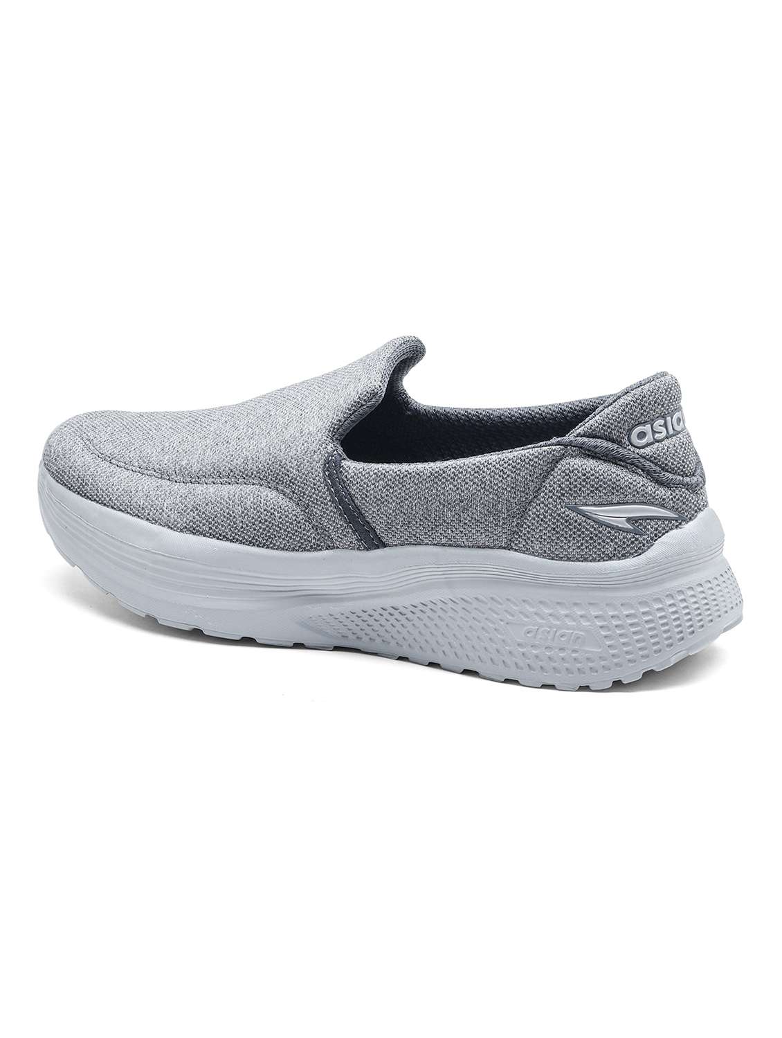 men grey slip on sport shoe - 22405294 -  Standard Image - 4