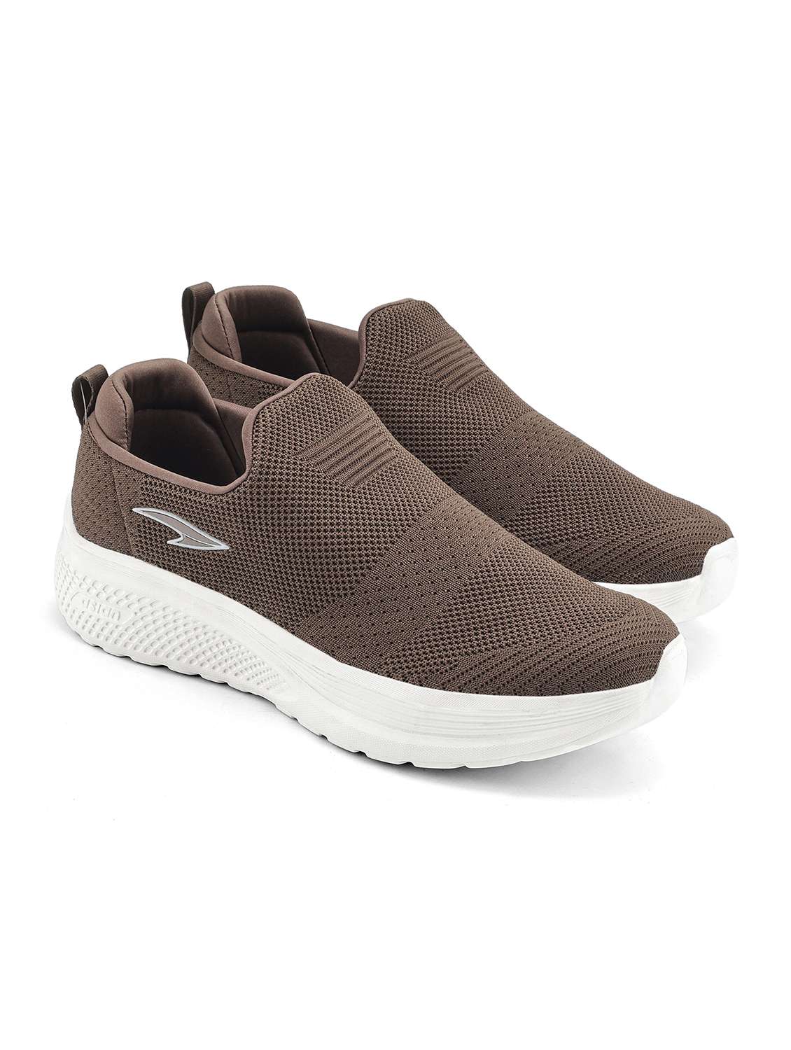 men brown slip on sport shoe - 22405320 -  Standard Image - 1