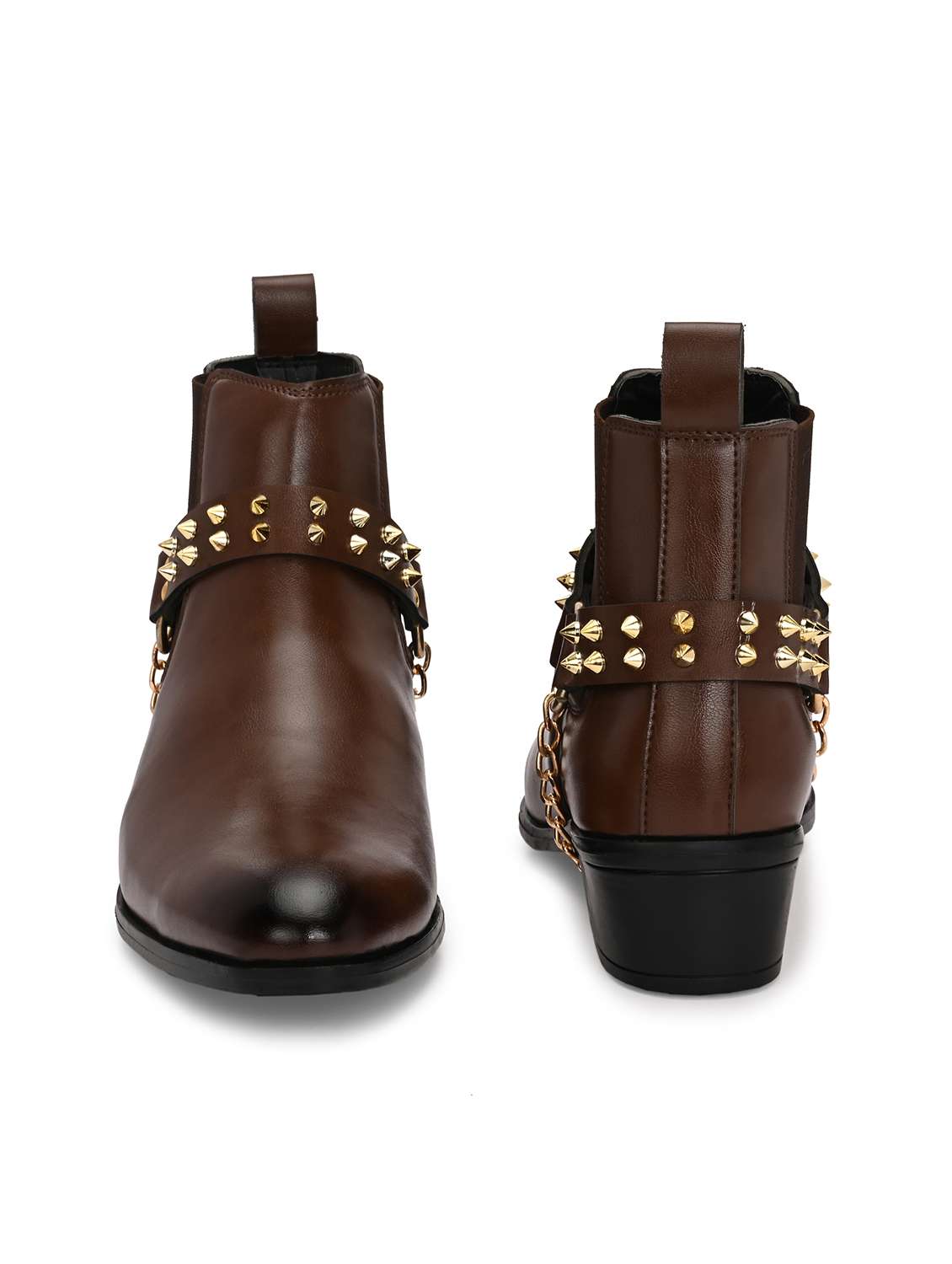 men solid slip on chelsea boot - 22406492 -  Standard Image - 4