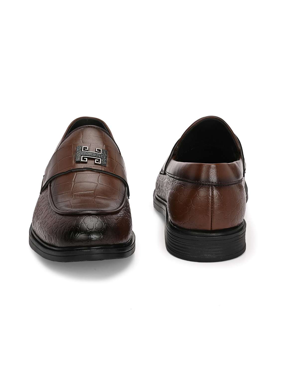 men brown slip on loafer - 22406498 -  Standard Image - 4